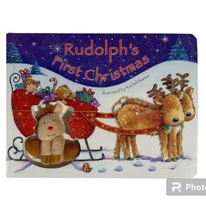 Rudolph’s First Christmas Peekaboo Board Book